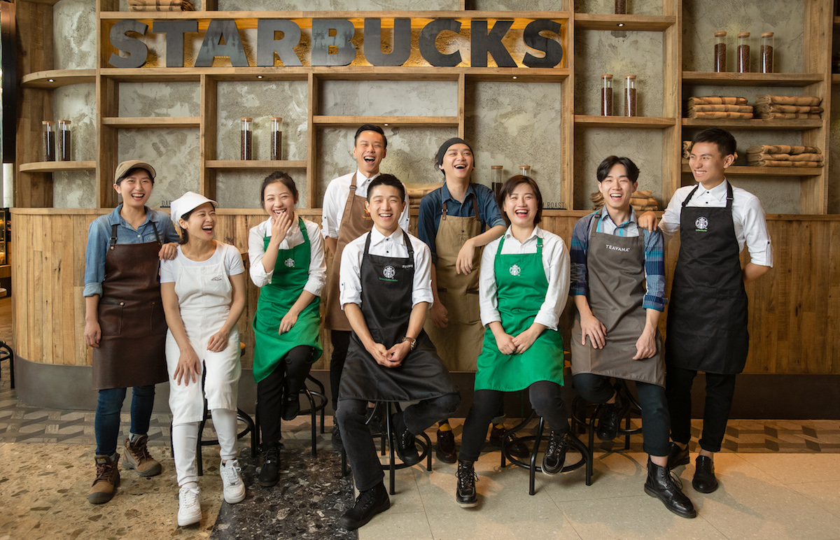 Starbucks partners